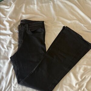 Flying Monkey Black Denim Flare Jeans